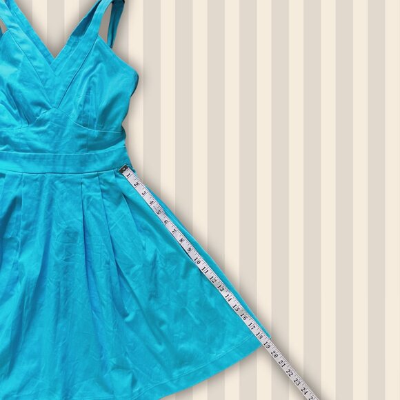 Second Hand Naf Naf blue tie-back dress (NWT) - Size XS - Picture 5 of 9